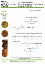 Listy gratulacyjne otrzymane z okazji 100-lecia nadzoru górniczego w Polsce (11)