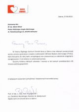 Listy gratulacyjne otrzymane z okazji 100-lecia nadzoru górniczego w Polsce (1)